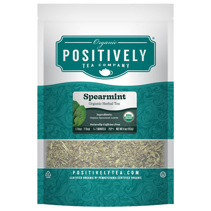 Organic Spearmint Leaf Herbal - Loose Leaf Tisane