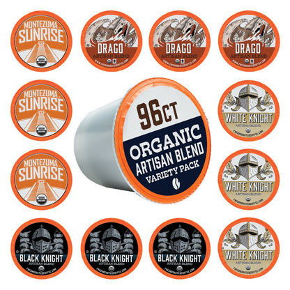 Organic Artisan Blend Variety Pack - Classic Coffee Pods