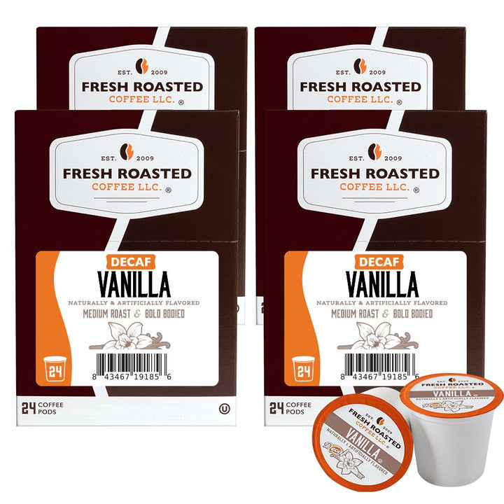 Decaf Vanilla - Flavored Coffee Pods