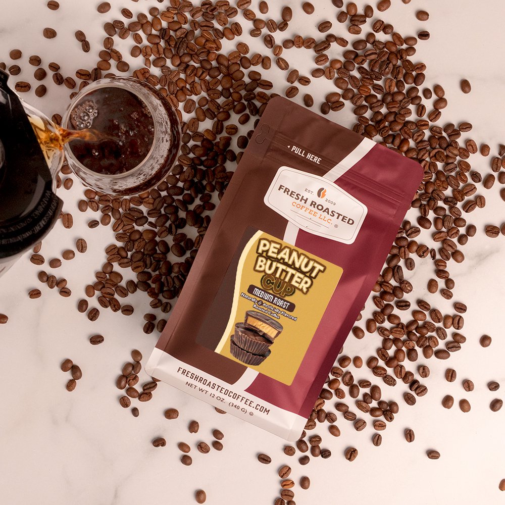 Peanut Butter Cup - Flavored Roasted Coffee