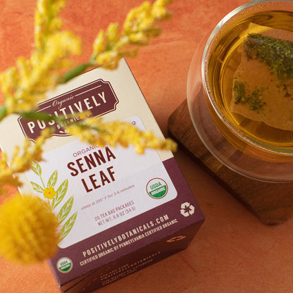 Organic Senna Leaf - Botanical Tea Bags