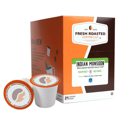 Indian Monsoon Malabar Water Half Caf - Classic Pods