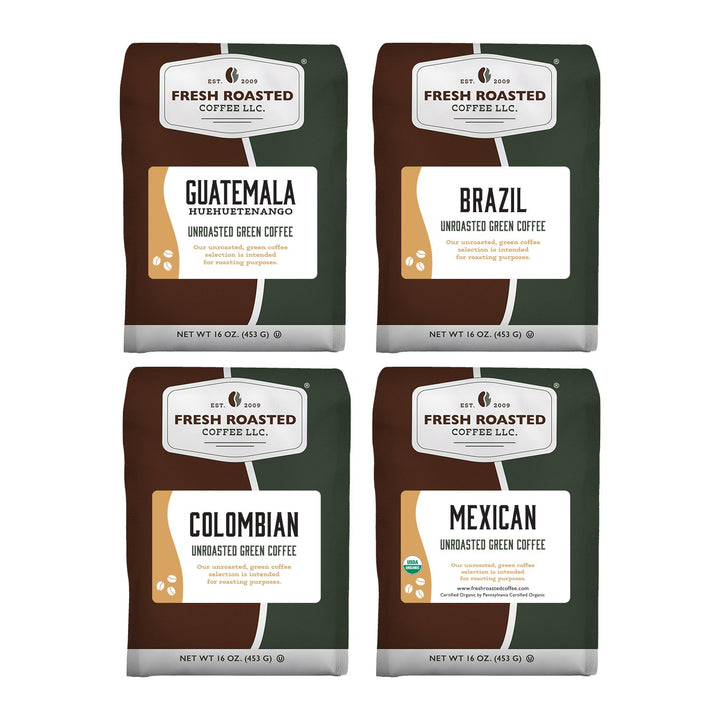 Unroasted Americas Sampler - Home Roaster's Starter Kit