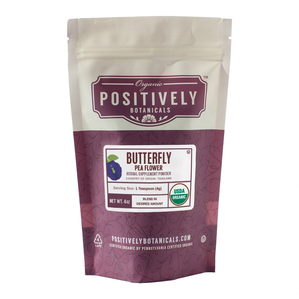 Organic Butterfly Pea Flower - Loose Leaf Botanical