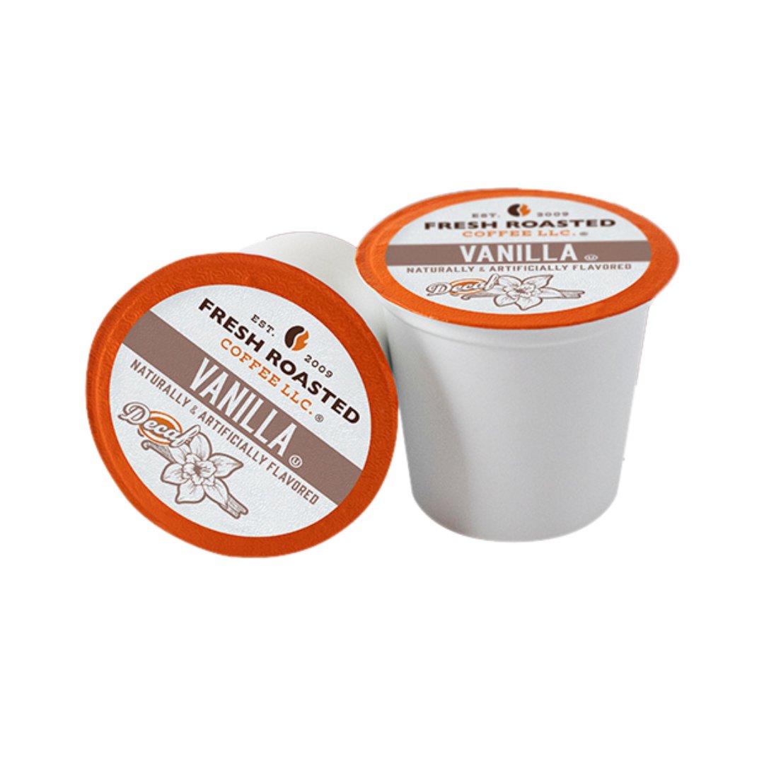 Decaf Vanilla - Flavored Coffee Pods
