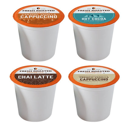 Flavored Cocoa & More - Powdered Drink Pods