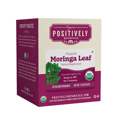 Organic Moringa Leaf - Botanical Tea Bags