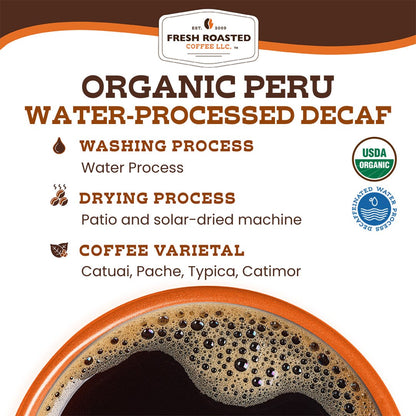 Organic Sumatra Water-Processed Decaf - Roasted Coffee