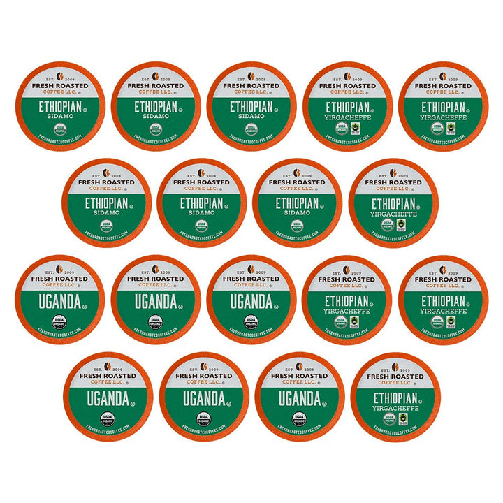 Organic African Sampler - Classic Coffee Pods