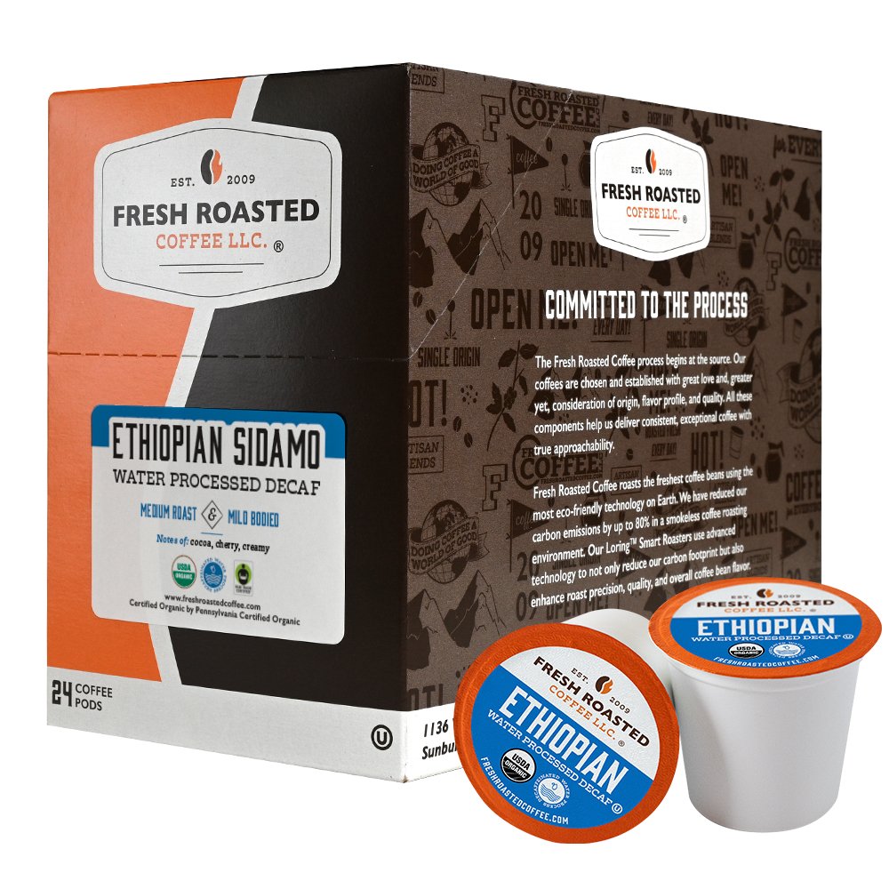 Organic Ethiopian Sidamo Swiss Water Decaf - Classic Pods