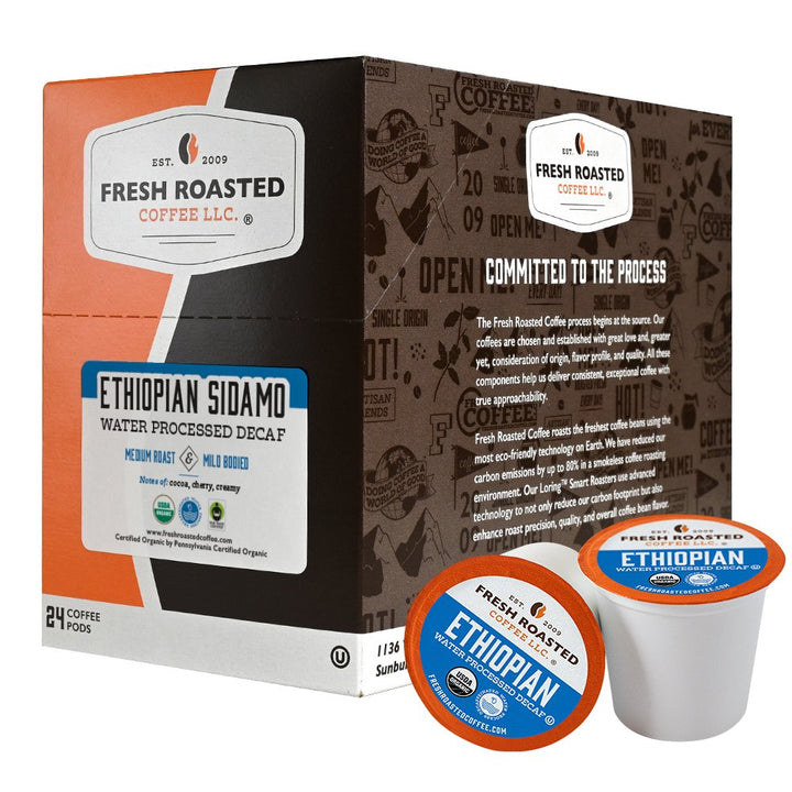 Organic Ethiopian Sidamo Swiss Water Decaf - Classic Pods