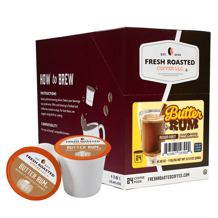 Butter Rum - Flavored Classic Pods