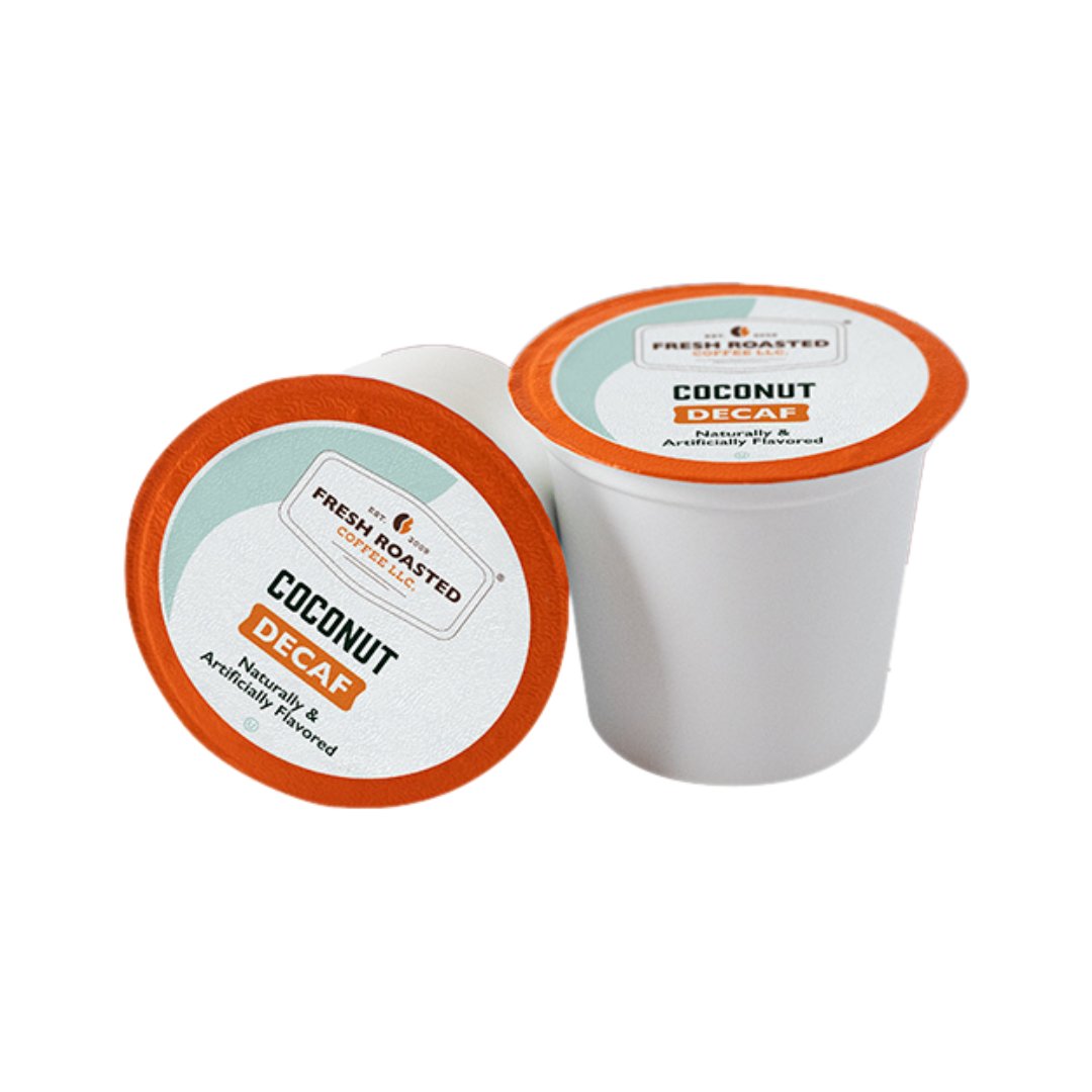 Decaf Coconut - Flavored Coffee Pods
