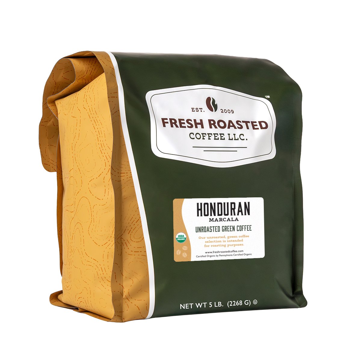 Organic Honduran Marcala - Unroasted Coffee