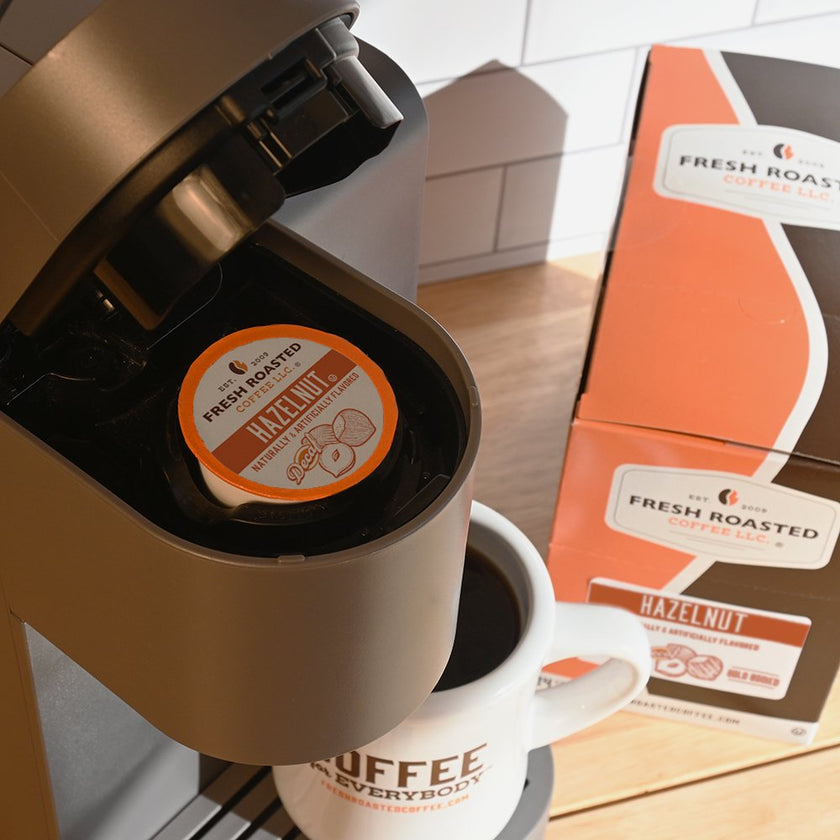 Decaf Hazelnut - Flavored Coffee Pods