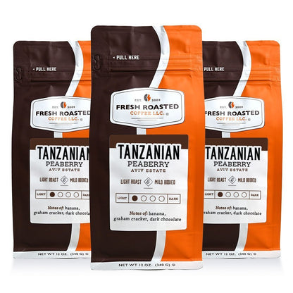 Tanzanian Peaberry Coffee - Aviv Estate - Roasted Coffee