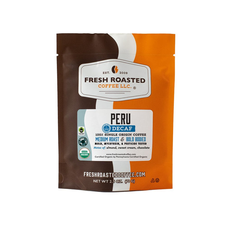 Organic Peru Water-Processed Decaf - Roasted Coffee