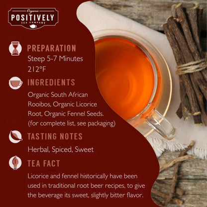 Organic Root Beer Rooibos - Loose Leaf Tea