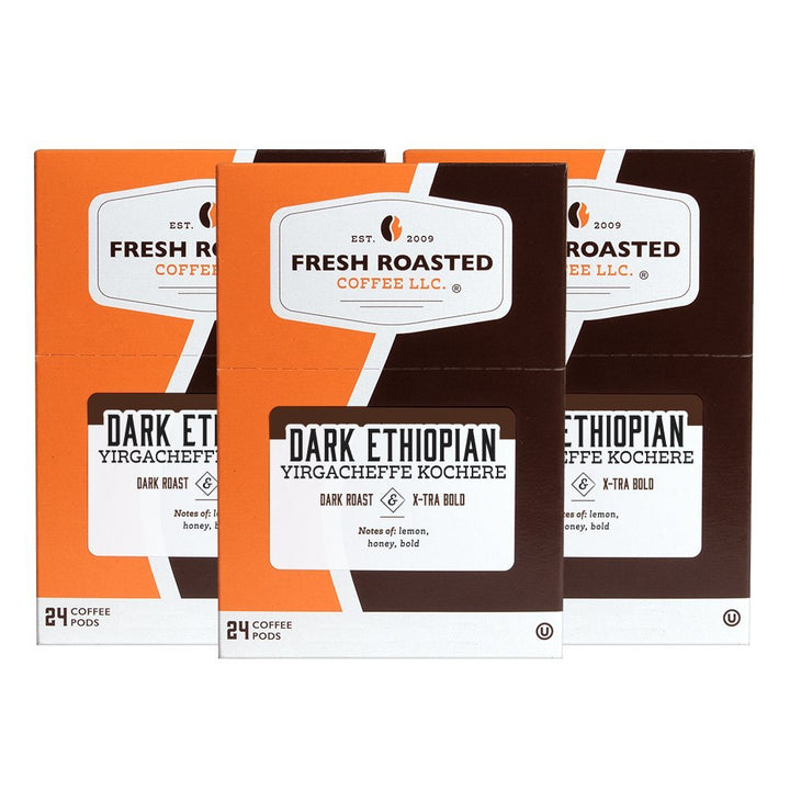Dark Ethiopian Yirgacheffe Kochere - Classic Pods
