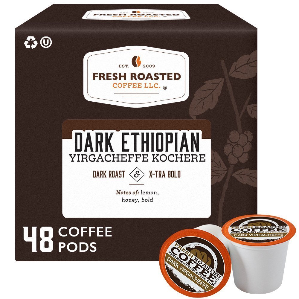Dark Ethiopian Yirgacheffe Kochere - Classic Pods