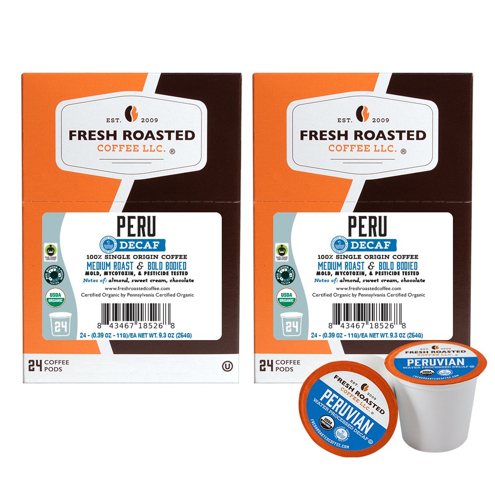 Organic Peru Water-Processed Decaf - Classic Coffee Pods