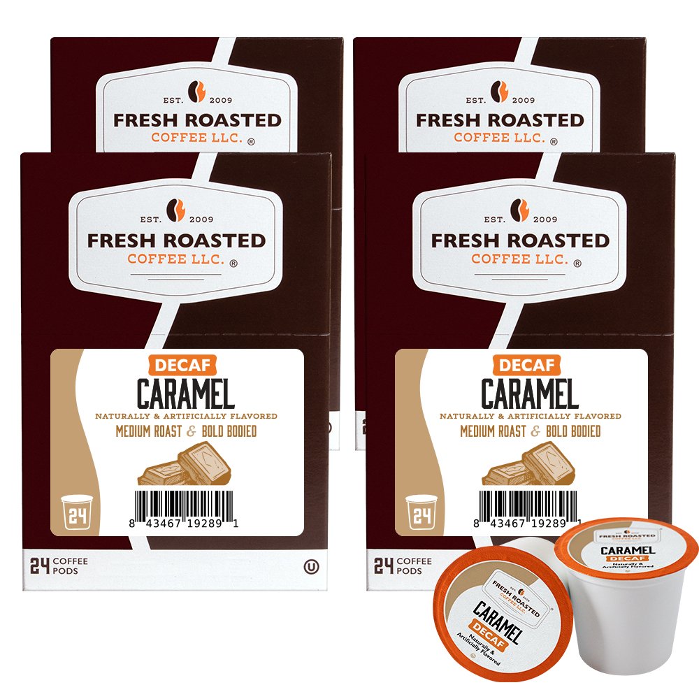 Decaf Caramel - Flavored Coffee Pods