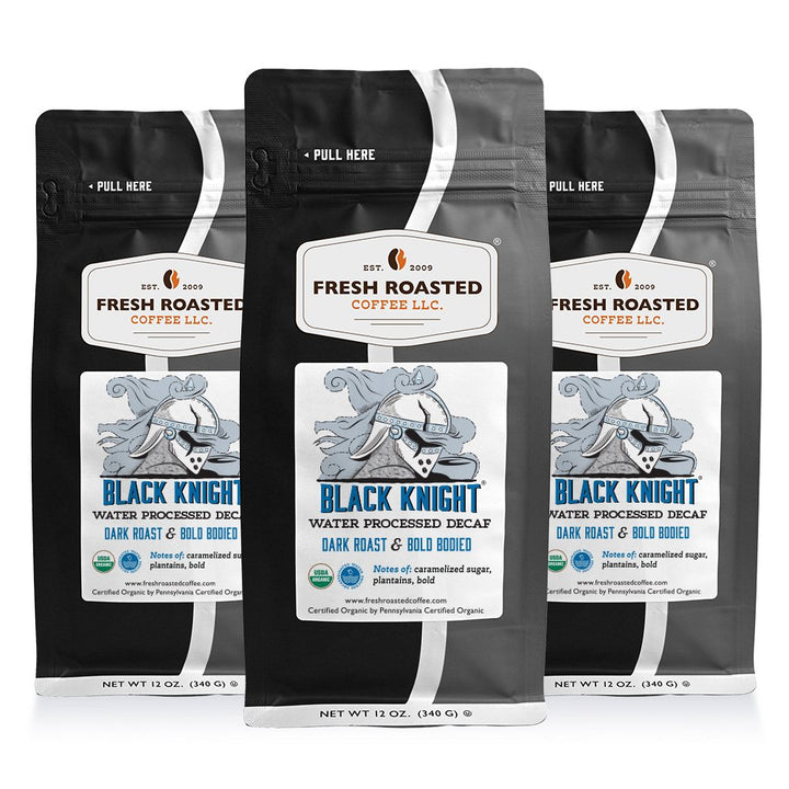 Organic Black Knight Water-Processed Decaf - Roasted Coffee
