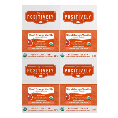 Organic Blood Orange Vanilla Rooibos - Classic Tea Pods