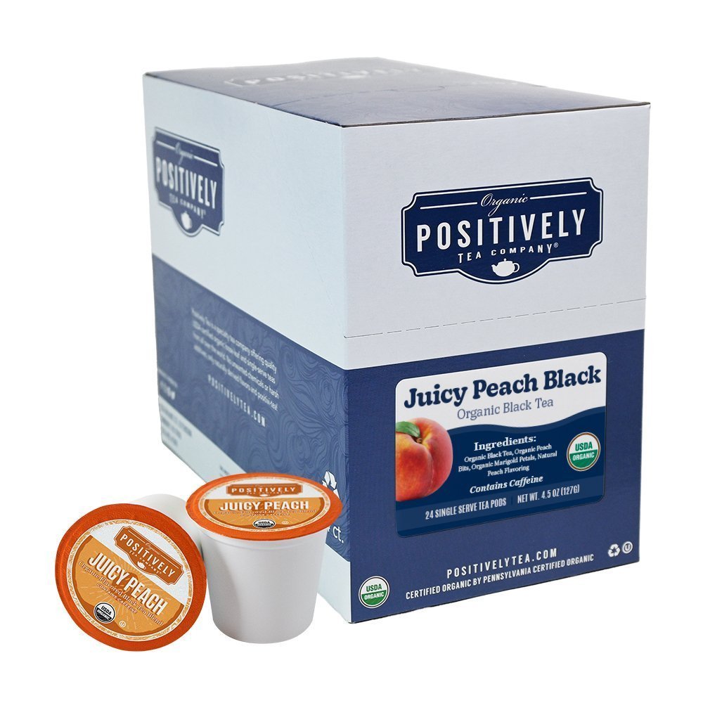 Organic Juicy Peach Black - Classic Tea Pods