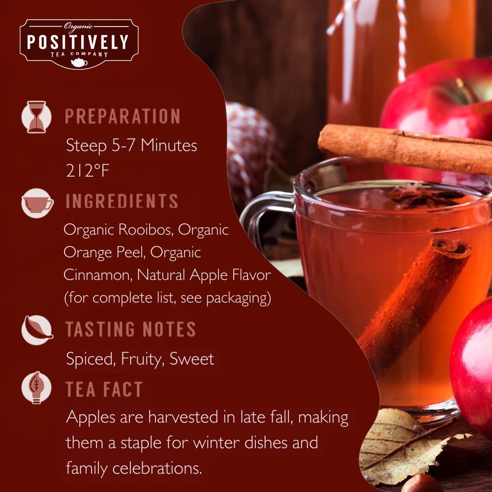 Organic Winter Apple Cider Rooibos - Loose Leaf Tea