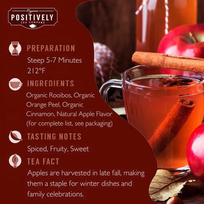 Organic Winter Apple Cider Rooibos - Loose Leaf Tea