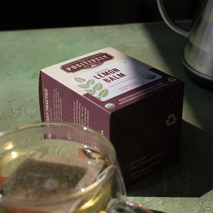 Organic Lemon Balm - Botanical Tea Bags