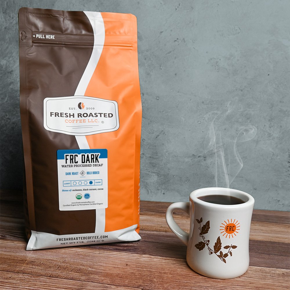 Organic FRC Dark Decaf - Roasted Coffee