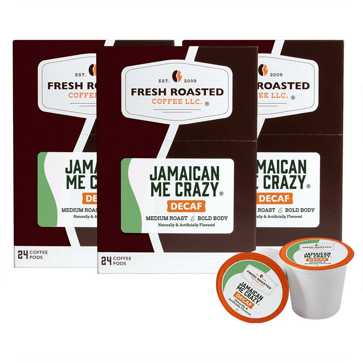Decaf Jamaican Me Crazy® - Flavored Coffee Pods
