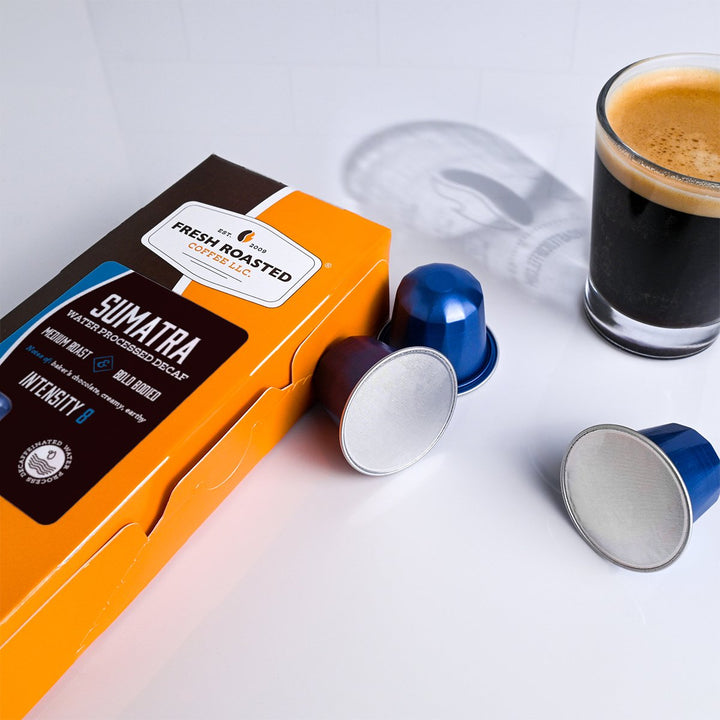 Sumatra Water-Processed Decaf - Espresso Capsules