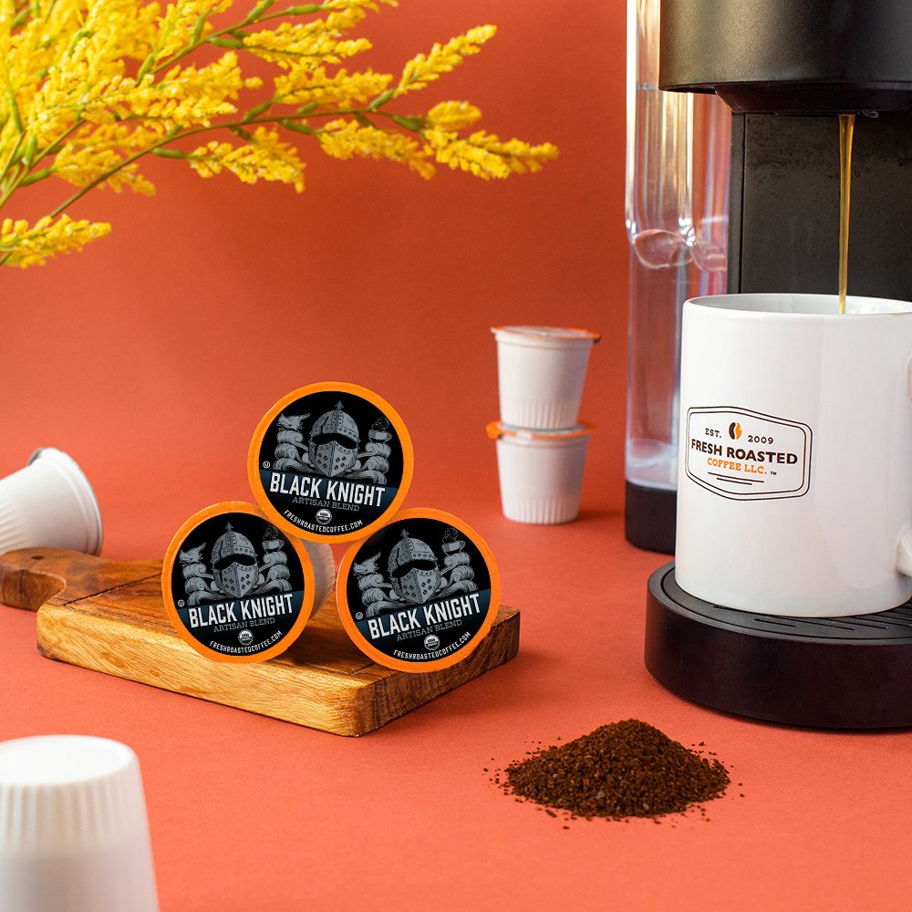 Organic Black Knight - Classic Coffee Pods