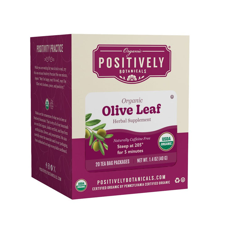 Organic Olive Leaf - Botanical Tea Bags