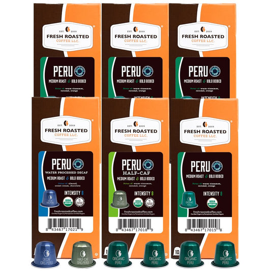 Organic Peru MMTP Variety - Espresso Capsules