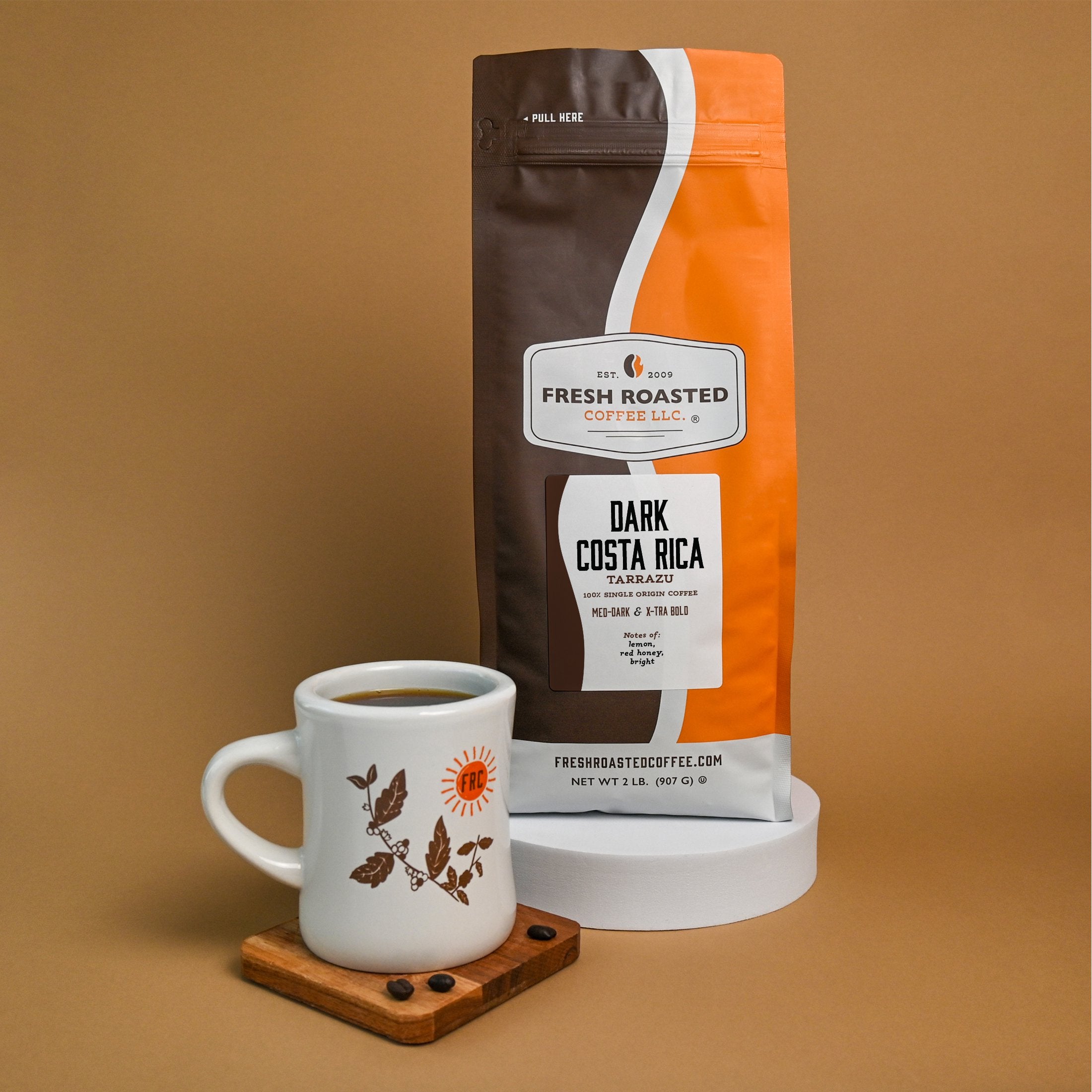 Dark Costa Rican Tarrazu - Roasted Coffee – Fresh Roasted Coffee