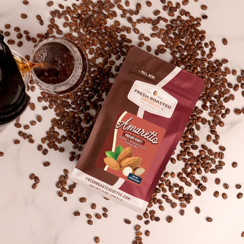 Amaretto - Flavored Roasted Coffee