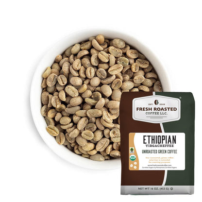 Organic Ethiopian Yirgacheffe - Unroasted Coffee