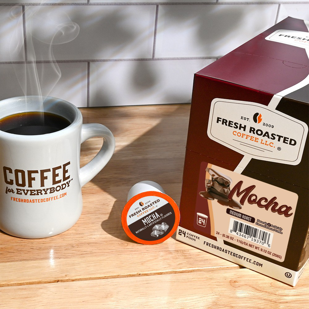 Mocha - Flavored Classic Pods – Fresh Roasted Coffee