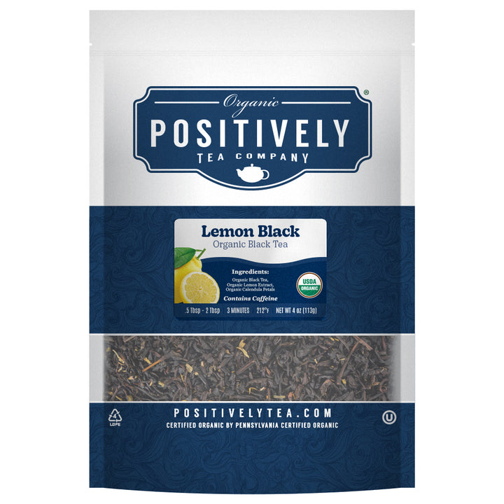 Organic Lemon - Loose Leaf Black Tea