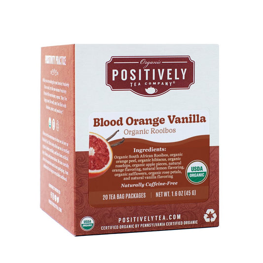 Organic Blood Orange Vanilla Rooibos - Tea Bags