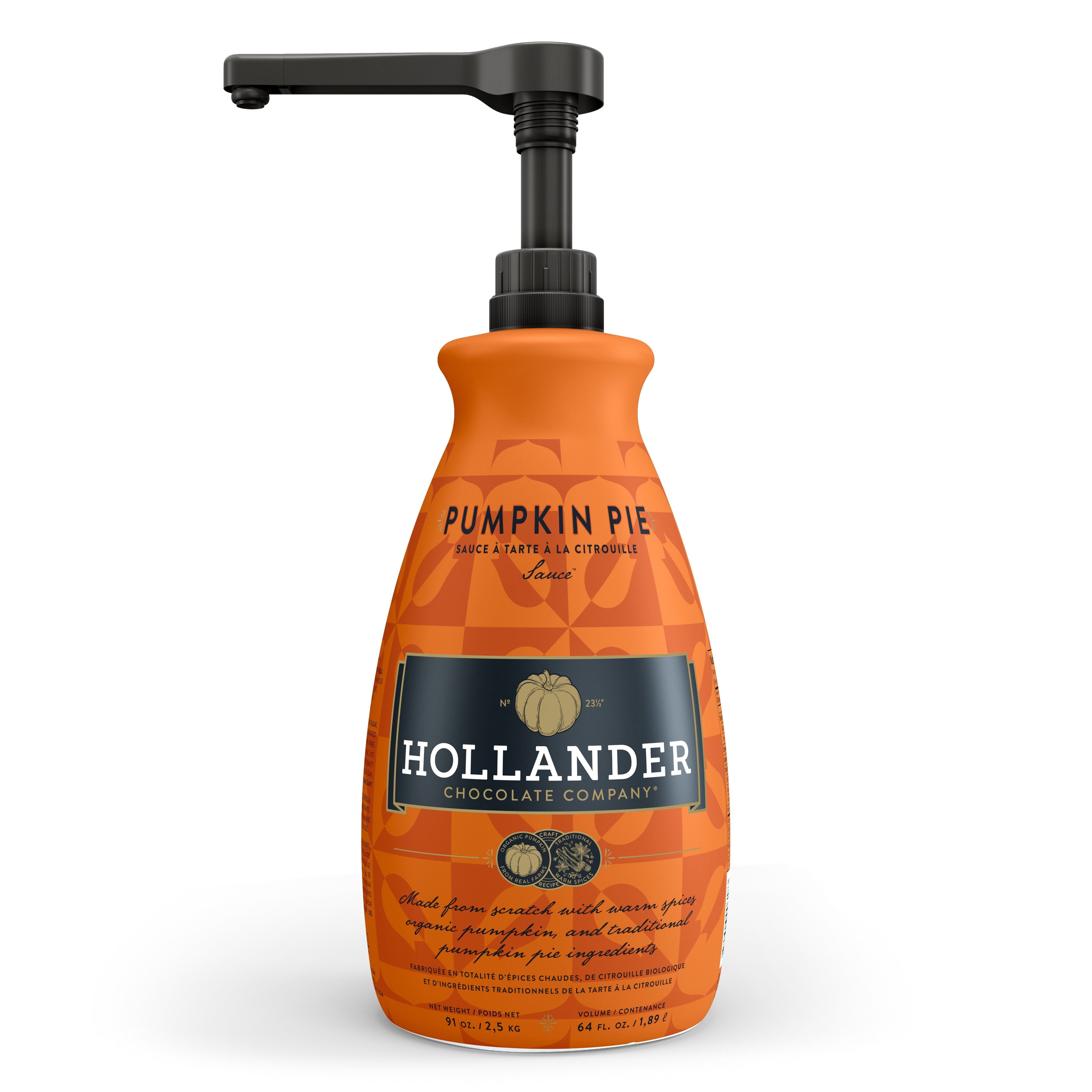 Hollander® Pumpkin Pie Café Sauce - Flavored Sauce – Fresh Roasted