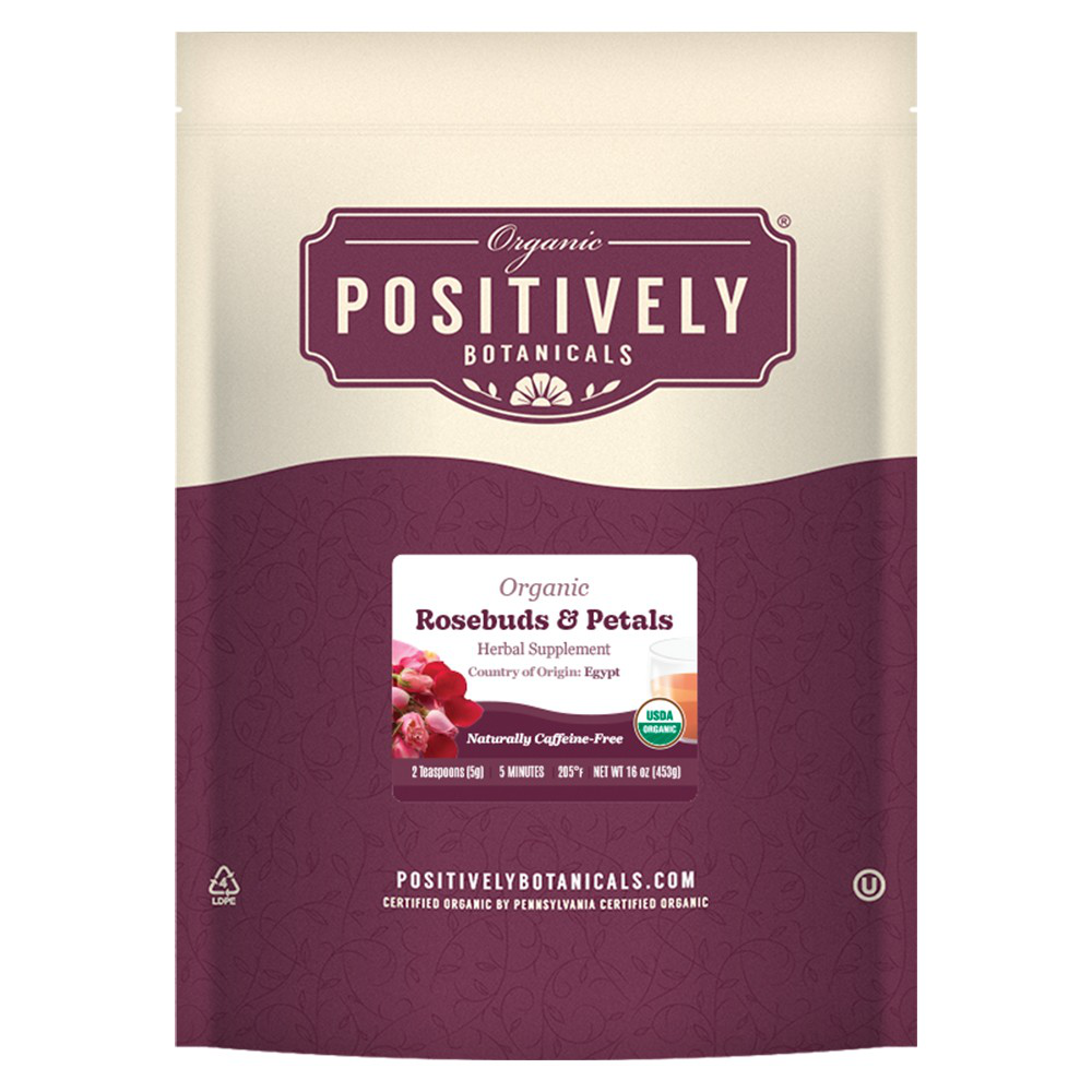 Organic Rosebuds and Petals - Loose Leaf Botanical