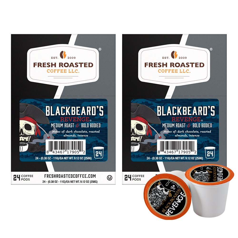 Blackbeard's Revenge - Classic Coffee Pods