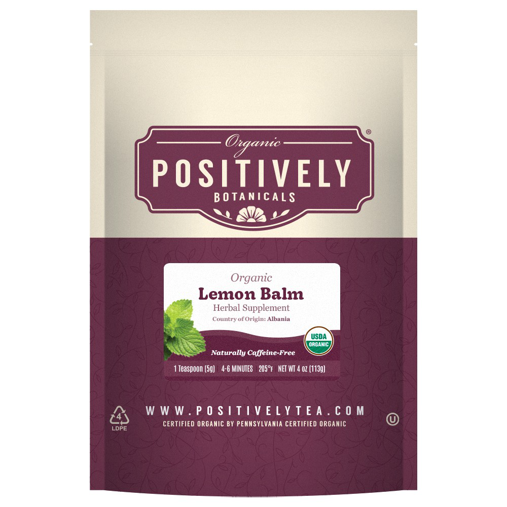 Organic Lemon Balm - Loose Leaf Botanical