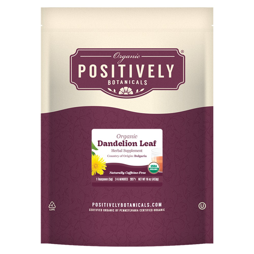 Organic Dandelion Leaf - Loose Leaf Botanical