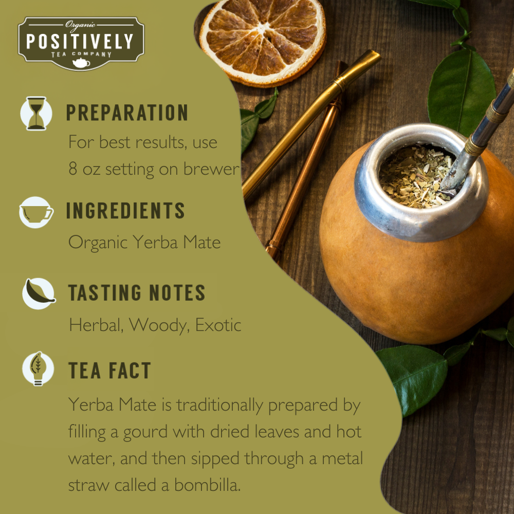 Organic Yerba Mate - Classic Tea Pods